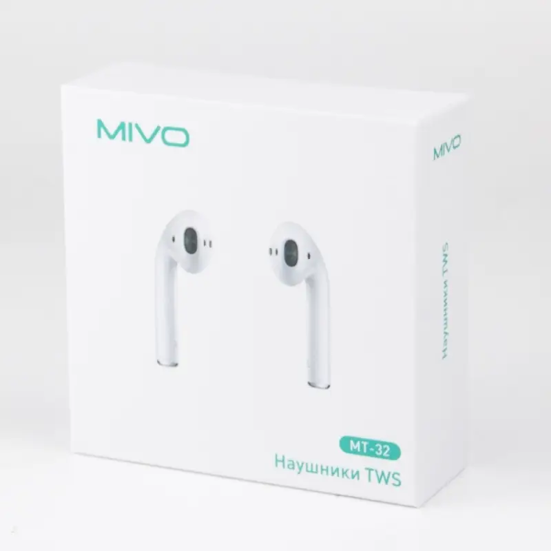 Наушники беспроводные с сенсорным управлением MIVO MT-32 Наушники беспроводные с сенсорным управлением MIVO MT-32