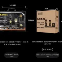 Набор для стрижки волос 3в1 В кейсе KEMEI KM-8572