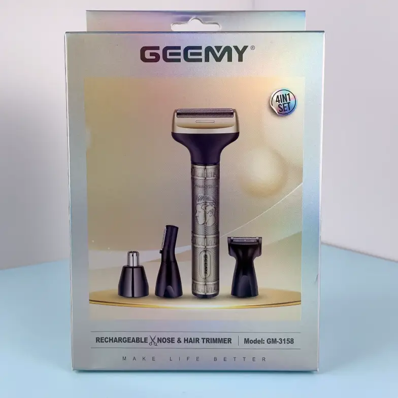 Триммер для стрижки волос 4в1 GEEMY GM-3158 Триммер для стрижки волос 4в1 GEEMY GM-3158