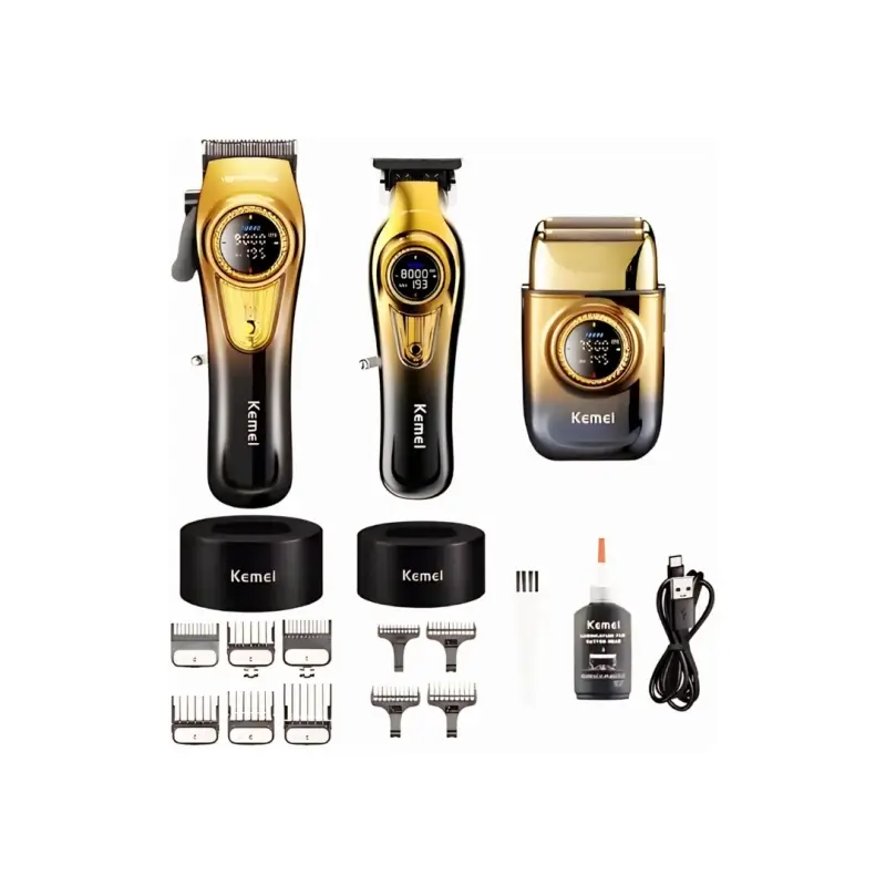 Набор для стрижки волос 3в1 Kemei KM-8557 Набор для стрижки волос 3в1 Kemei KM-8557