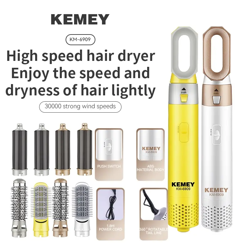 Стайлер 5в1 KEMEY KM-6909 Стайлер 5в1 KEMEY KM-6909