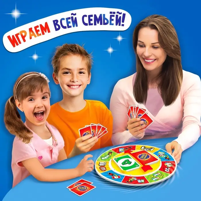 Настольная игра на везение и логику UNO Momento, 2-10 игроков, 7+