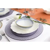 Тарелка - блюдо подстановочное Magistro «Вилеро», d=33 см, цвет фиолетовый Тарелка - блюдо подстановочное Magistro «Вилеро», d=33 см, цвет фиолетовый