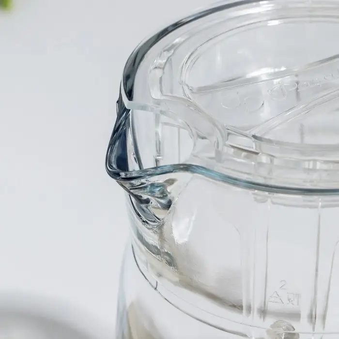 Кувшин стеклянный «Акватик», 1650 мл, прозрачная акриловая крышка Кувшин стеклянный «Акватик», 1650 мл, прозрачная акриловая крышка