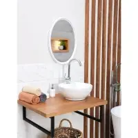 Зеркало Sonata, цвет снежно-белый Зеркало Sonata, цвет снежно-белый