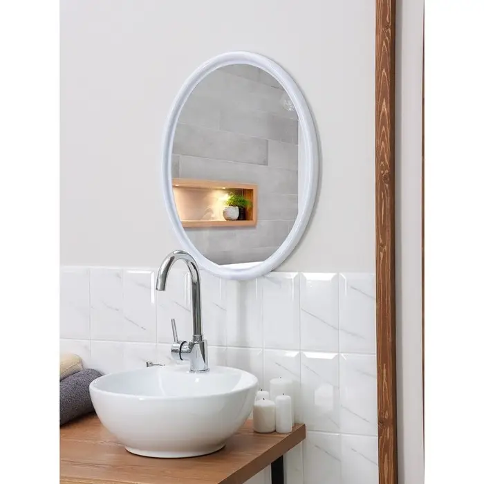 Зеркало Sonata, цвет снежно-белый Зеркало Sonata, цвет снежно-белый