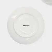 Чайная пара фарфоровая Magistro «Бланш», 2 предмета: чашка 280 мл, блюдце d=15 см, цвет белый Чайная пара фарфоровая Magistro «Бланш», 2 предмета: чашка 280 мл, блюдце d=15 см, цвет белый