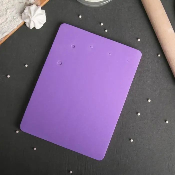 Мат для моделирования и сушки цветов из мастики, 25×20×1,5 см, цвет розовый, фиолетовый Мат для моделирования и сушки цветов из мастики, 25×20×1,5 см, цвет розовый, фиолетовый