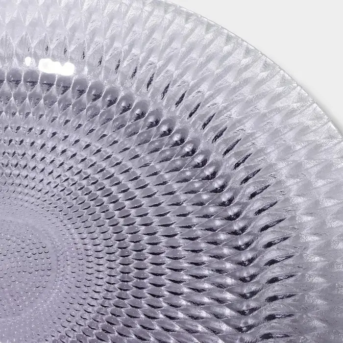 Тарелка - блюдо подстановочное Magistro «Вилеро», d=33 см, цвет фиолетовый Тарелка - блюдо подстановочное Magistro «Вилеро», d=33 см, цвет фиолетовый