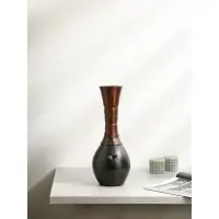 Ваза «Лунжил», керамика, h=40 см, 1 сорт, Иран