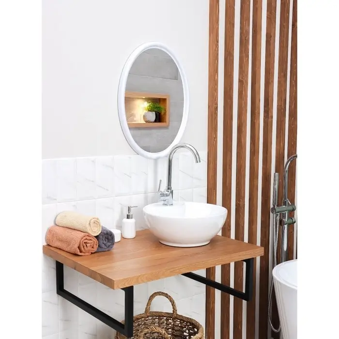 Зеркало Sonata, цвет снежно-белый Зеркало Sonata, цвет снежно-белый