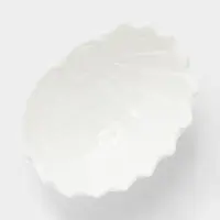 Блюдо керамическое «Ракушка», 9×7×3 см, цвет белый Блюдо керамическое «Ракушка», 9×7×3 см, цвет белый