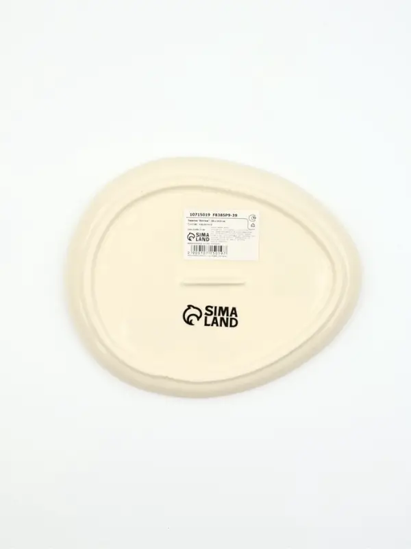 Тарелка Тарелка "Винтаж", 18 х 14,4 см