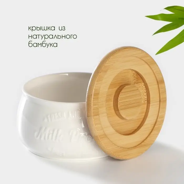 Банка фарфоровая для хранения сыпучих продуктов BellaTenero, 500 мл, 13×7 см, цвет белый Банка фарфоровая для хранения сыпучих продуктов BellaTenero, 500 мл, 13×7 см, цвет белый