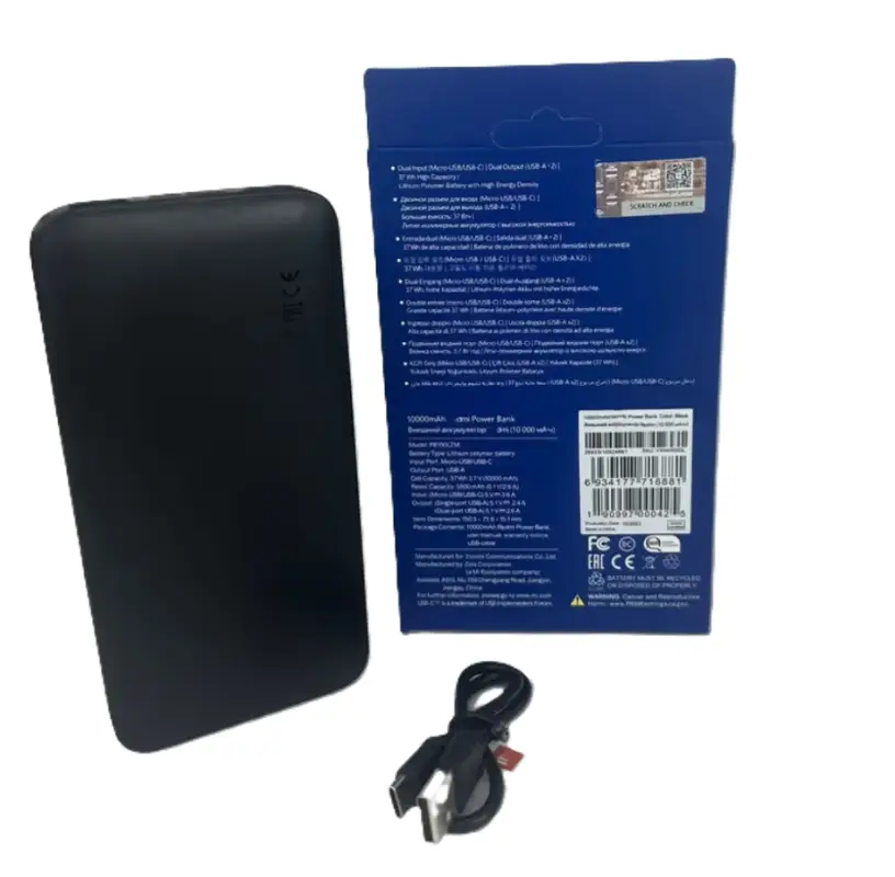 Внешний аккумулятор Power Bank 10000 Внешний аккумулятор Power Bank 10000