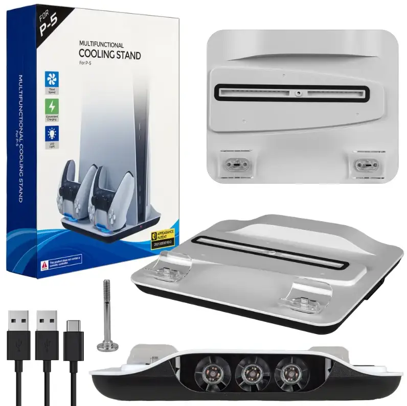 Мультифункциональная зарядная и охлаждающая станция для PS5 TP5-05102 (20шт/кор)