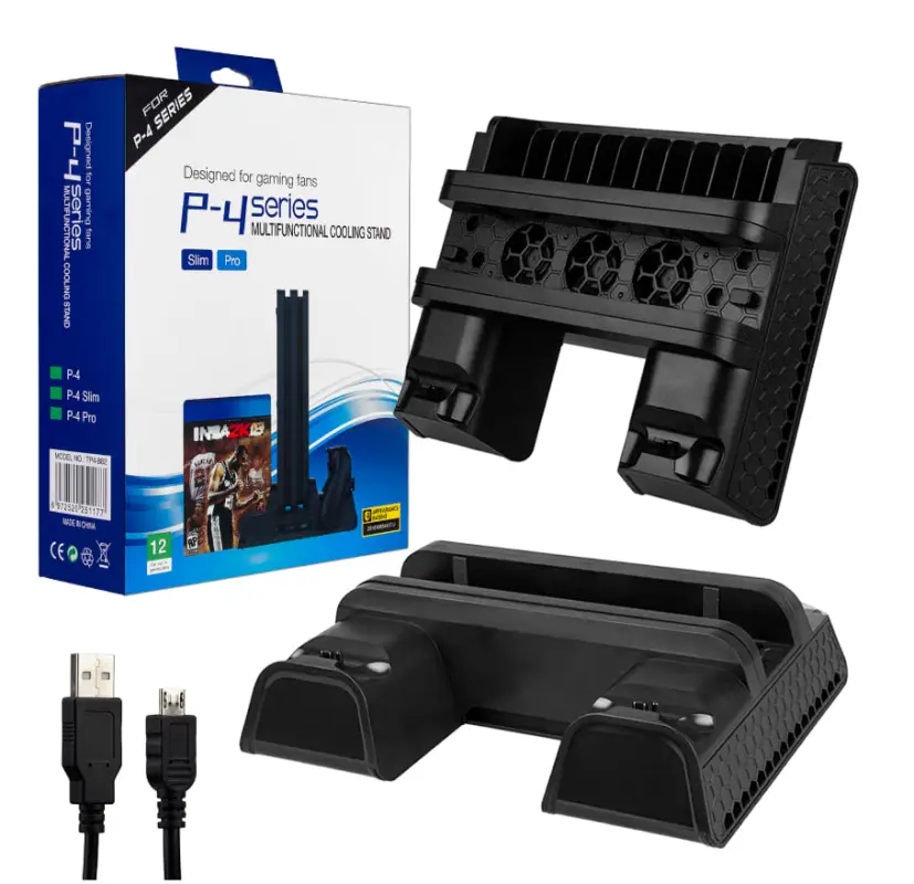 Мультифункциональная охлаждающая станция для PS4 TP4-882 (12шт/кор)