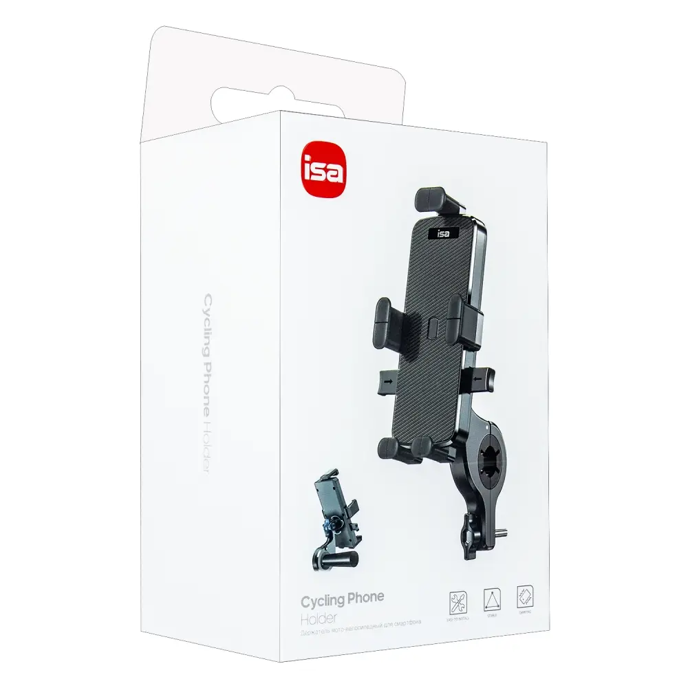 Держатель для велосипеда BH-01 черный ISA