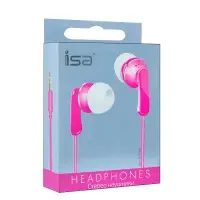 Наушники MP3 Extreme Bass ISA розовые Наушники MP3 Extreme Bass ISA розовые