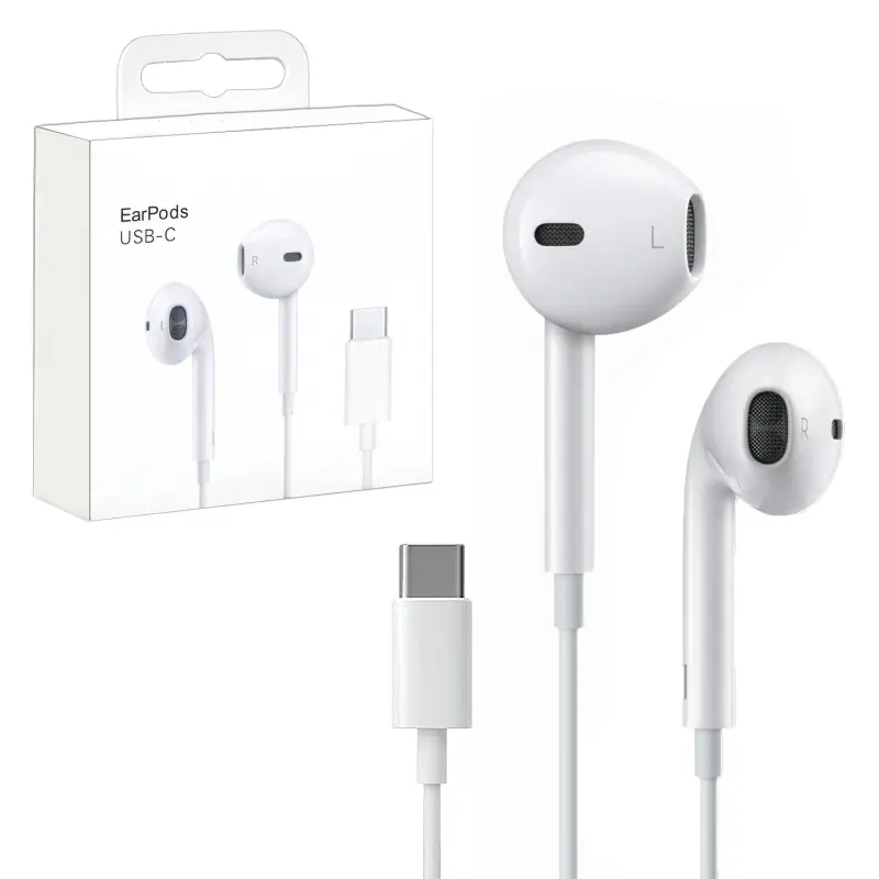 Гарнитура iPh 15 EarPods USB-C (no logo)