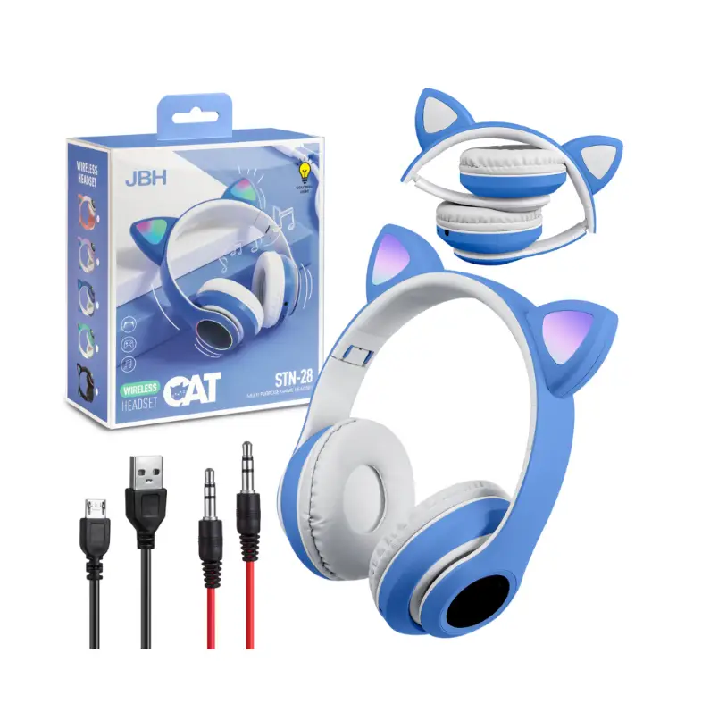 Наушники Bluetooth STN-28 JBH синие
