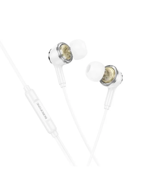 Проводные наушники BOROFONE BM90 белые Проводные наушники BOROFONE BM90 белые