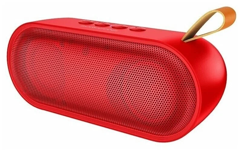 Акустика портативная (колонка) Borofone BR8 (Bluetooth) красная Акустика портативная (колонка) Borofone BR8 (Bluetooth) красная