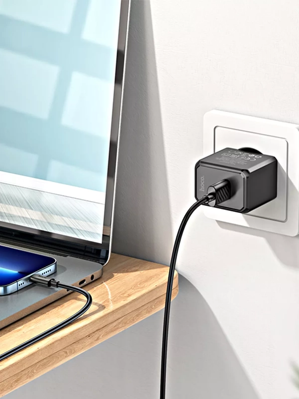 Зарядное устройство Hoco CS11A Ocean + кабель Lightning Зарядное устройство Hoco CS11A Ocean + кабель Lightning