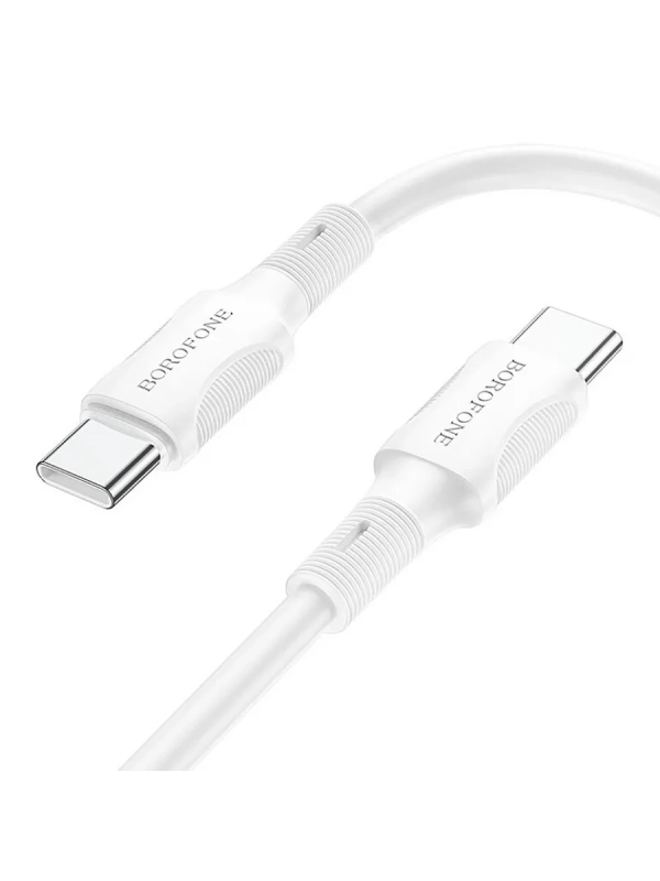 Кабель Type-C - Type-C Borofone BX80 PD 60W 100см Кабель Type-C - Type-C Borofone BX80 PD 60W 100см
