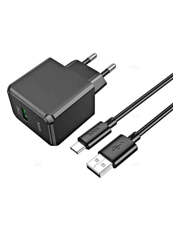 Сетевое зарядное устройство Hoco CS12A + Type-C Сетевое зарядное устройство Hoco CS12A + Type-C