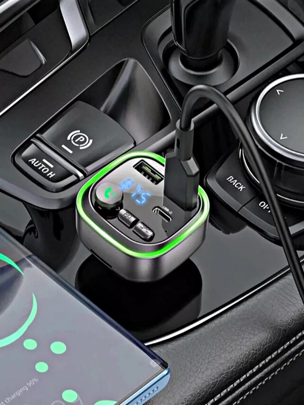 Автомобильный FM-трансмиттер BOROFONE BC48 Автомобильный FM-трансмиттер BOROFONE BC48