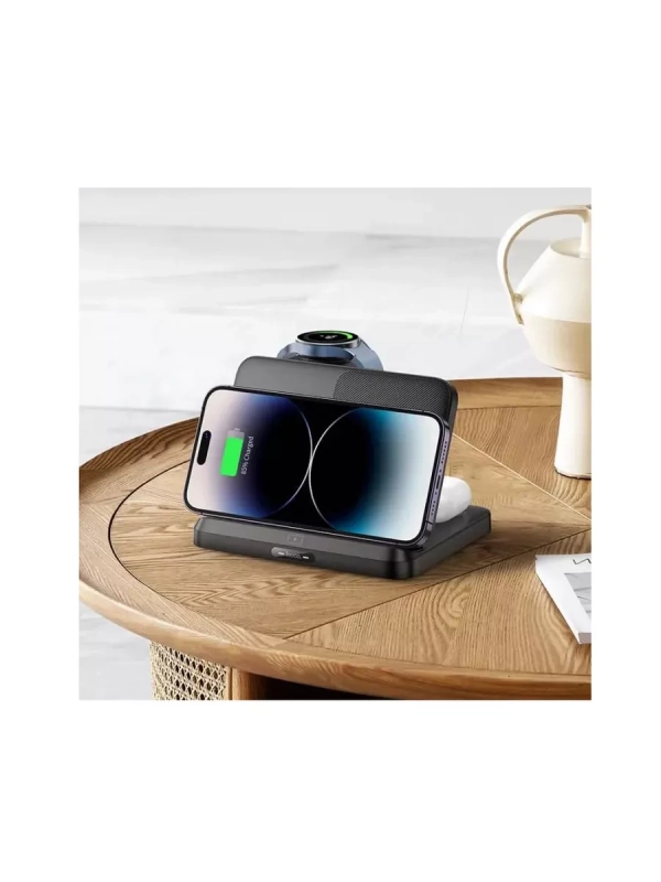 Беспроводное зарядное устройство 3 в 1 HOCO CQ7 Беспроводное зарядное устройство 3 в 1 HOCO CQ7