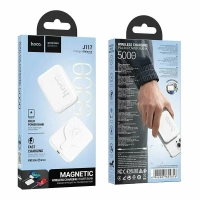 Пауэрбанк Hoco J117 5000 mAh с беспроводной зарядкой