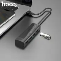 Переходник Hoco HB41 USB концентратор 4 в 1 (USB to USB 2.0 х 4), 0.2М