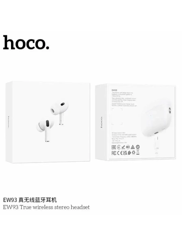 Беспроводные наушники Hoco EW93, TWS, Bluetooth 6.0