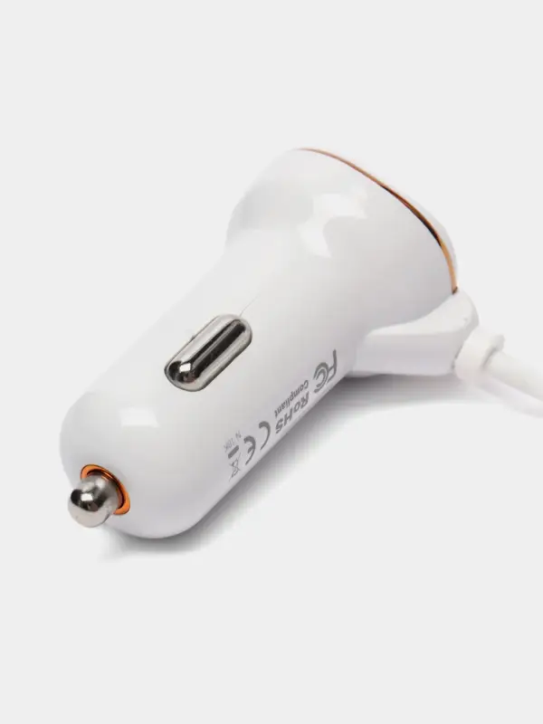 Автомобильная зарядка Hoco Z14, Lightning 8-pin, 3.4A, 1 USB