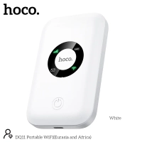 Портативный wifi роутер Hoco "DQ11", ABS, 2100мАч, до 6 пользователей