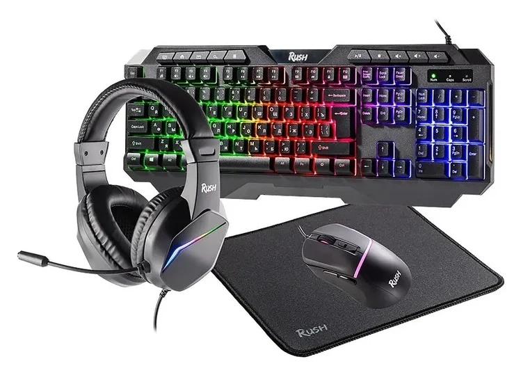 Игровой набор Smartbuy F10 черный