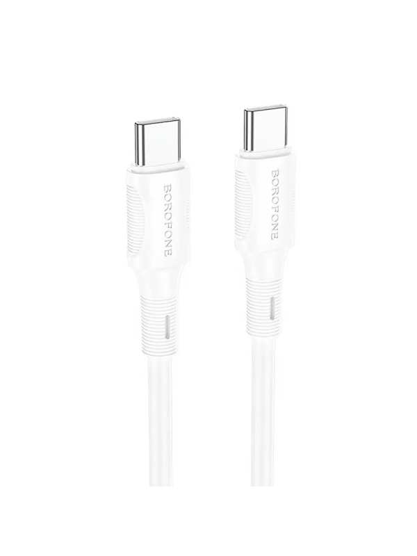 Кабель Type-C - Type-C Borofone BX80 PD 60W 100см Кабель Type-C - Type-C Borofone BX80 PD 60W 100см