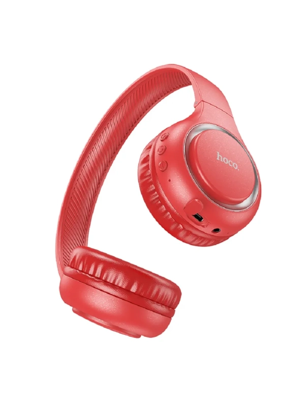 Наушники полноразмерные беспроводные W41 (Bluetooth) красный Наушники полноразмерные беспроводные W41 (Bluetooth) красный