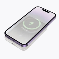 Быстрая зарядка. Беспроводной повербанк Hoco J141 10000 mAh ,белый