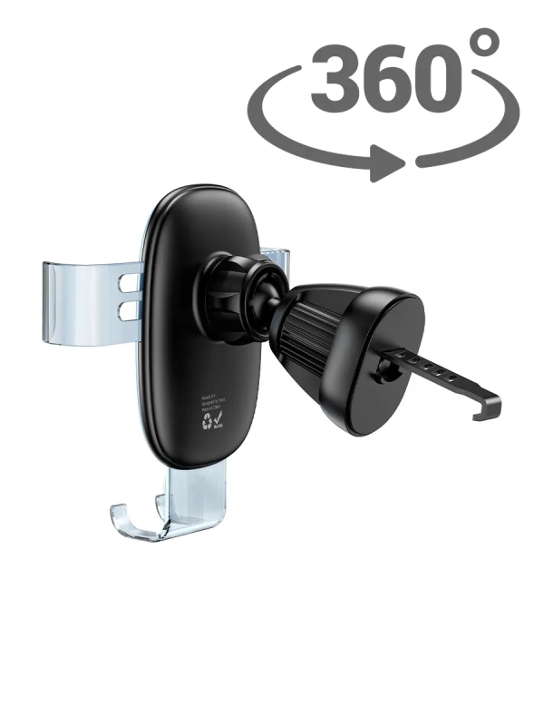 Автодержатель для телефона H7 серый