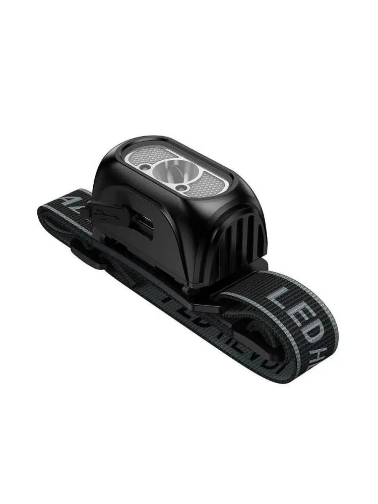 Фонарь налобный аккумуляторный / Cветодиодный 230 люмен, 3 Вт, 500 мАч, USB-C
