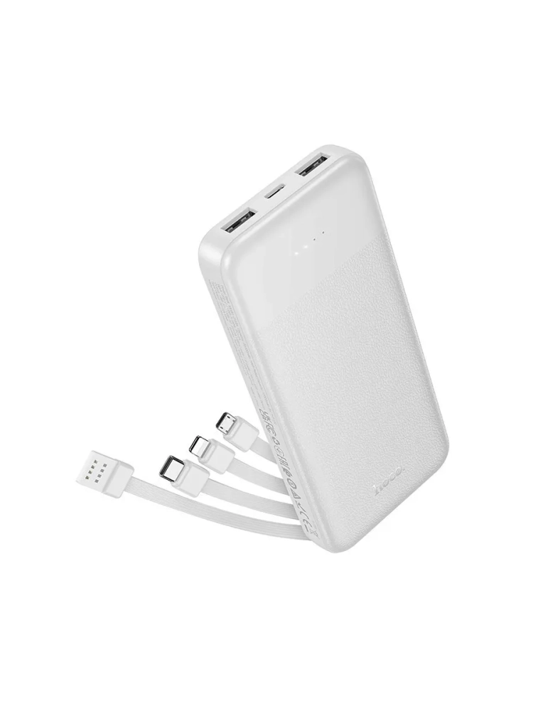 Внешний аккумулятор J163 10000 mAh с кабелями