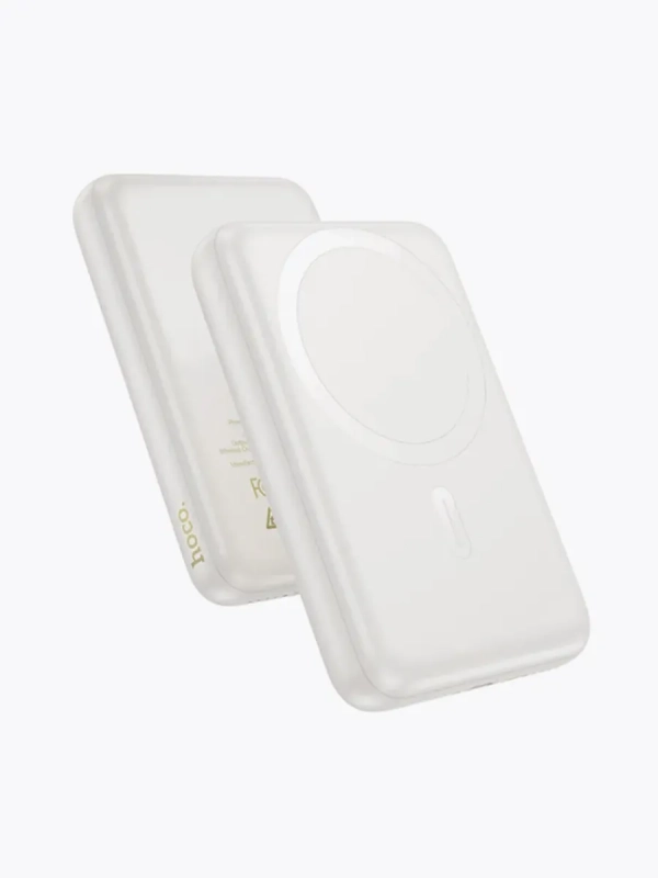 Быстрая зарядка. Беспроводной повербанк Hoco J141 10000 mAh ,белый Быстрая зарядка. Беспроводной повербанк Hoco J141 10000 mAh ,белый