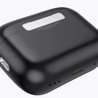 Наушники беспроводные с дисплеем hoco ew72 черные