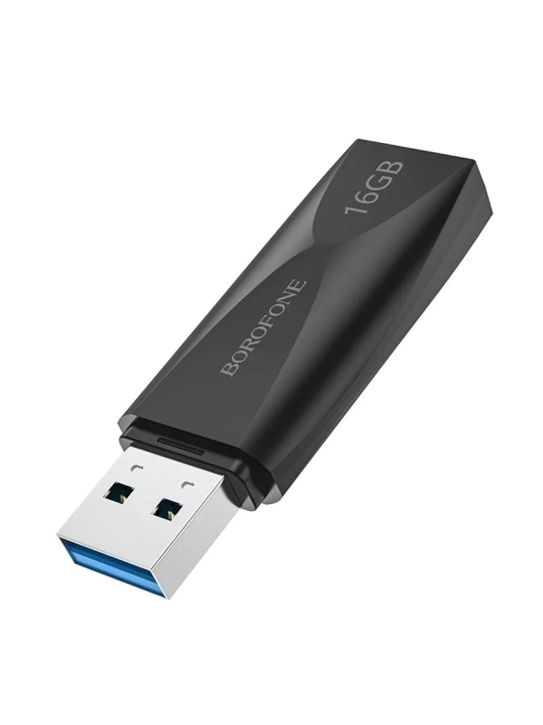 USB 3.0 Флеш-накопитель Borofone BUD4 16 ГБ черный USB 3.0 Флеш-накопитель Borofone BUD4 16 ГБ черный