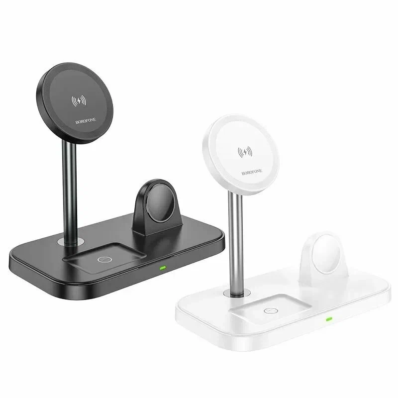 Беспроводное зарядное устройство Borofone BQ29 3в1 15W Беспроводное зарядное устройство Borofone BQ29 3в1 15W
