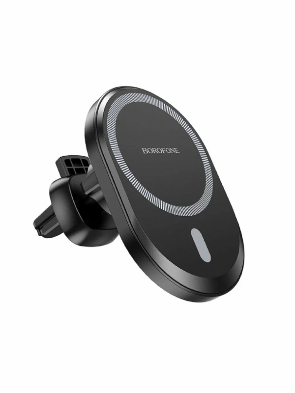Магнитный автомобильный держатель для телефона Borofone BH71 черный