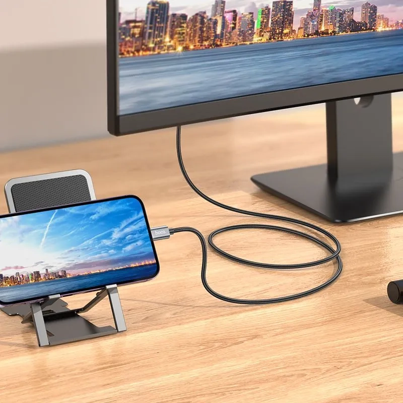 Кабель HOCO UA27 Lightning выход на HDMI - 2 метра 1080P